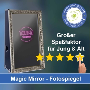 In Mainburg einen Magic Mirror Fotospiegel mieten