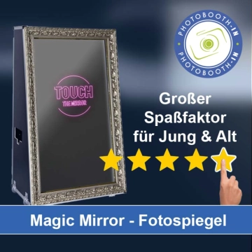 In Mainhausen einen Magic Mirror Fotospiegel mieten