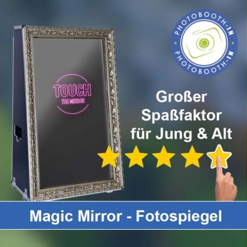 In Mainz einen Magic Mirror Fotospiegel mieten