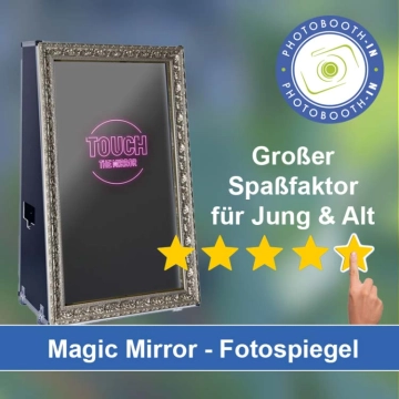 In Malchow einen Magic Mirror Fotospiegel mieten