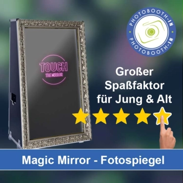 In Malsch (Kreis Karlsruhe) einen Magic Mirror Fotospiegel mieten