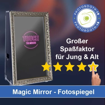 In Malsfeld einen Magic Mirror Fotospiegel mieten