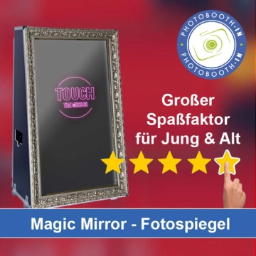 In Malterdingen einen Magic Mirror Fotospiegel mieten