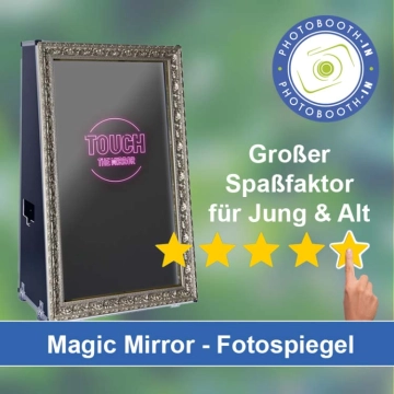 In Mammendorf einen Magic Mirror Fotospiegel mieten
