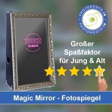 In Mandelbachtal einen Magic Mirror Fotospiegel mieten