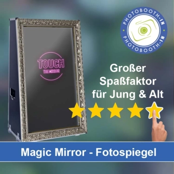 In Mannheim einen Magic Mirror Fotospiegel mieten