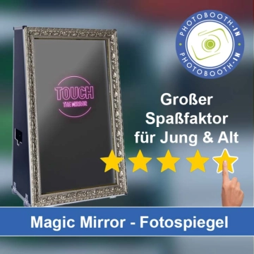 In Marbach am Neckar einen Magic Mirror Fotospiegel mieten