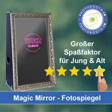 In Marburg einen Magic Mirror Fotospiegel mieten