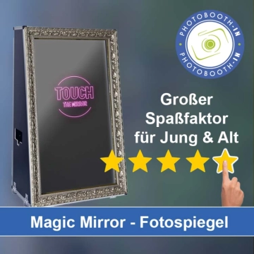 In Marienberg einen Magic Mirror Fotospiegel mieten