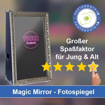 In Markdorf einen Magic Mirror Fotospiegel mieten