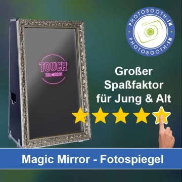 In Markgröningen einen Magic Mirror Fotospiegel mieten