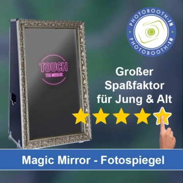 In Markkleeberg einen Magic Mirror Fotospiegel mieten