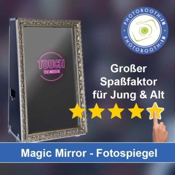 In Marklkofen einen Magic Mirror Fotospiegel mieten
