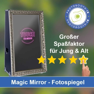 In Marklohe einen Magic Mirror Fotospiegel mieten