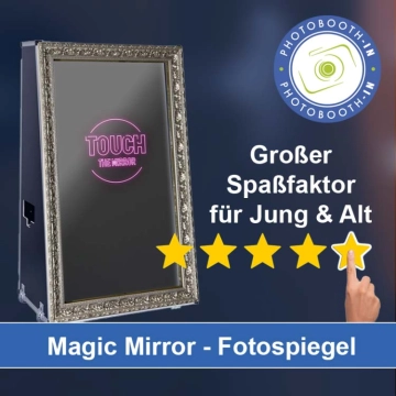 In Markt Indersdorf einen Magic Mirror Fotospiegel mieten