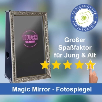 In Markt Rettenbach einen Magic Mirror Fotospiegel mieten