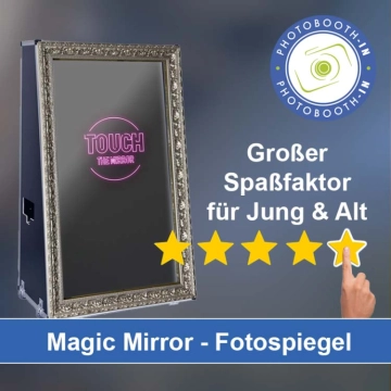In Marktleugast einen Magic Mirror Fotospiegel mieten