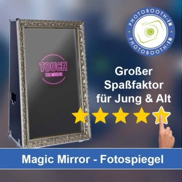 In Marktoberdorf einen Magic Mirror Fotospiegel mieten