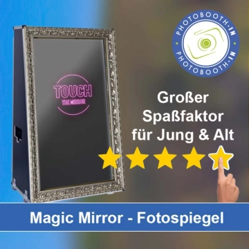 In Marquartstein einen Magic Mirror Fotospiegel mieten