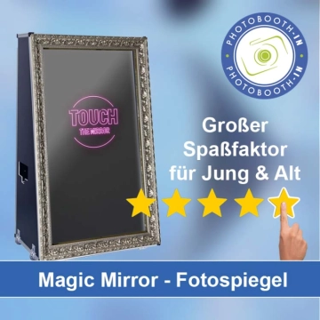 In Marxzell einen Magic Mirror Fotospiegel mieten
