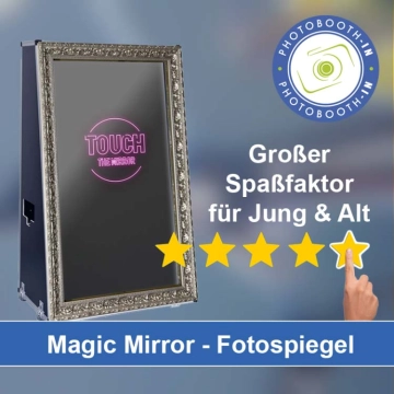 In Maselheim einen Magic Mirror Fotospiegel mieten