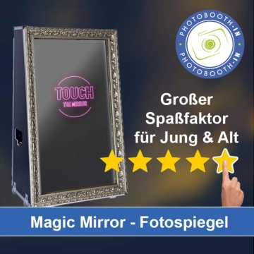 In Massenbachhausen einen Magic Mirror Fotospiegel mieten