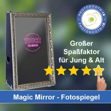 In Mauer (Baden) einen Magic Mirror Fotospiegel mieten