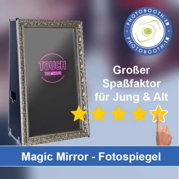 In Mauerstetten einen Magic Mirror Fotospiegel mieten