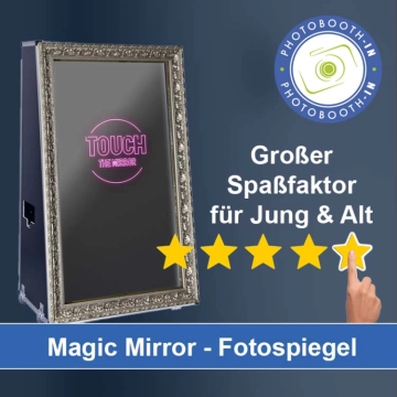 In Maulbronn einen Magic Mirror Fotospiegel mieten