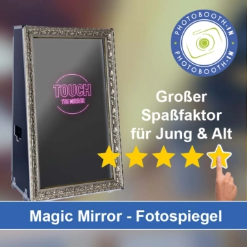 In Maulburg einen Magic Mirror Fotospiegel mieten