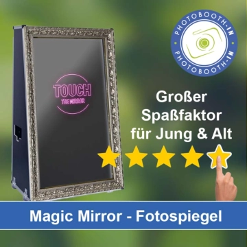 In Maxhütte-Haidhof einen Magic Mirror Fotospiegel mieten
