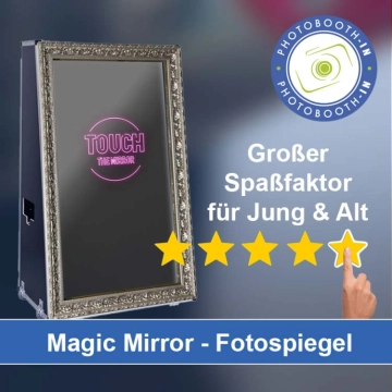 In Mechernich einen Magic Mirror Fotospiegel mieten