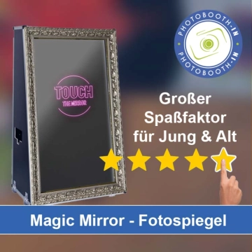In Meckenheim (Pfalz) einen Magic Mirror Fotospiegel mieten