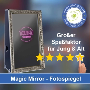 In Meckesheim einen Magic Mirror Fotospiegel mieten