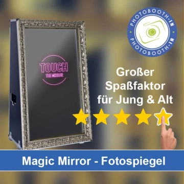 In Meersburg einen Magic Mirror Fotospiegel mieten