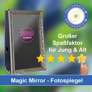 In Mehlingen einen Magic Mirror Fotospiegel mieten