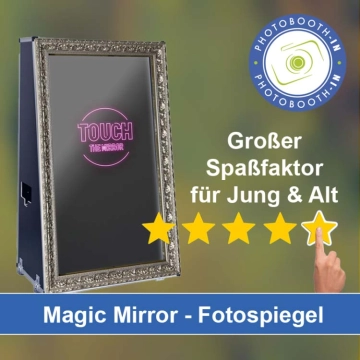 In Meinerzhagen einen Magic Mirror Fotospiegel mieten