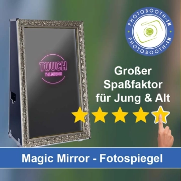 In Meinhard einen Magic Mirror Fotospiegel mieten