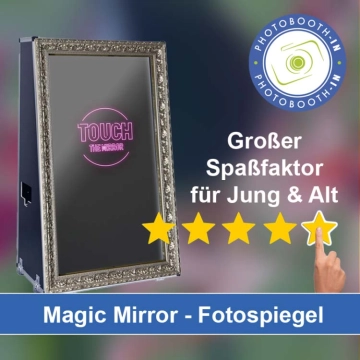 In Meitingen einen Magic Mirror Fotospiegel mieten