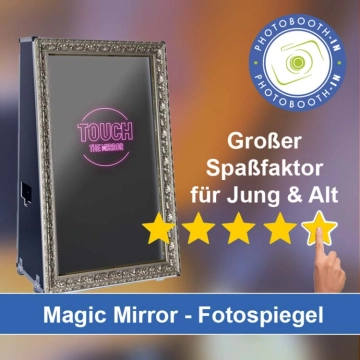 In Mellrichstadt einen Magic Mirror Fotospiegel mieten