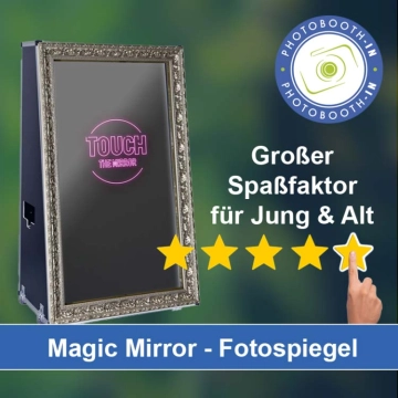 In Mengerskirchen einen Magic Mirror Fotospiegel mieten