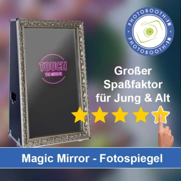 In Merenberg einen Magic Mirror Fotospiegel mieten