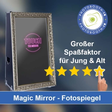 In Merzenich einen Magic Mirror Fotospiegel mieten