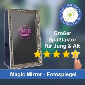 In Merzhausen einen Magic Mirror Fotospiegel mieten