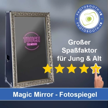 In Meßstetten einen Magic Mirror Fotospiegel mieten