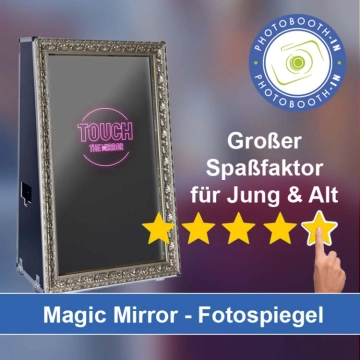 In Mettingen einen Magic Mirror Fotospiegel mieten