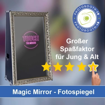 In Mettlach einen Magic Mirror Fotospiegel mieten