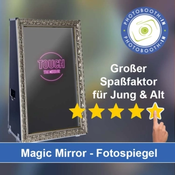 In Mettmann einen Magic Mirror Fotospiegel mieten