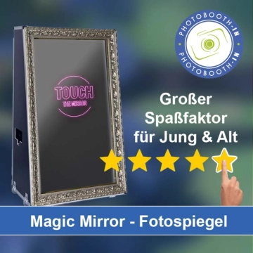 In Metzingen einen Magic Mirror Fotospiegel mieten