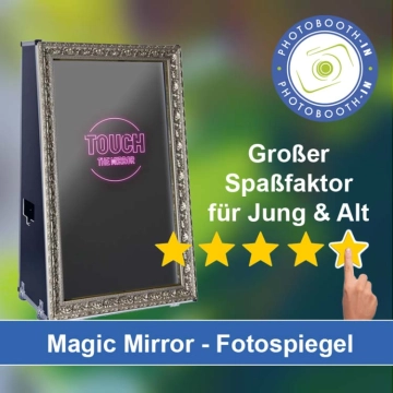 In Michelau in Oberfranken einen Magic Mirror Fotospiegel mieten